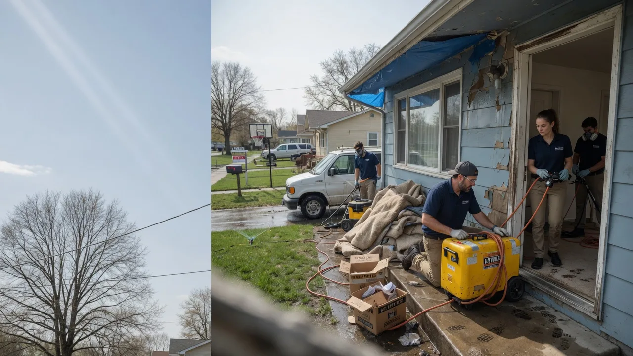 Basement Flood Cleanup in Singer, LA near me